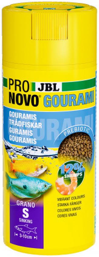 Jbl pronovo grano, hrană granulată pentru peşti de acvariu 250ml