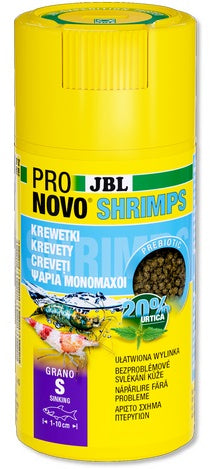 Jbl pronovo shrimps grano s hrană sub formă de granule pentru creveţi 100ml