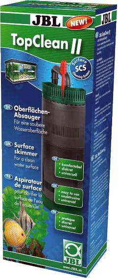 JBL TopClean Skimmer II pentru curăţarea automată a suprafeţei apei din acvariu