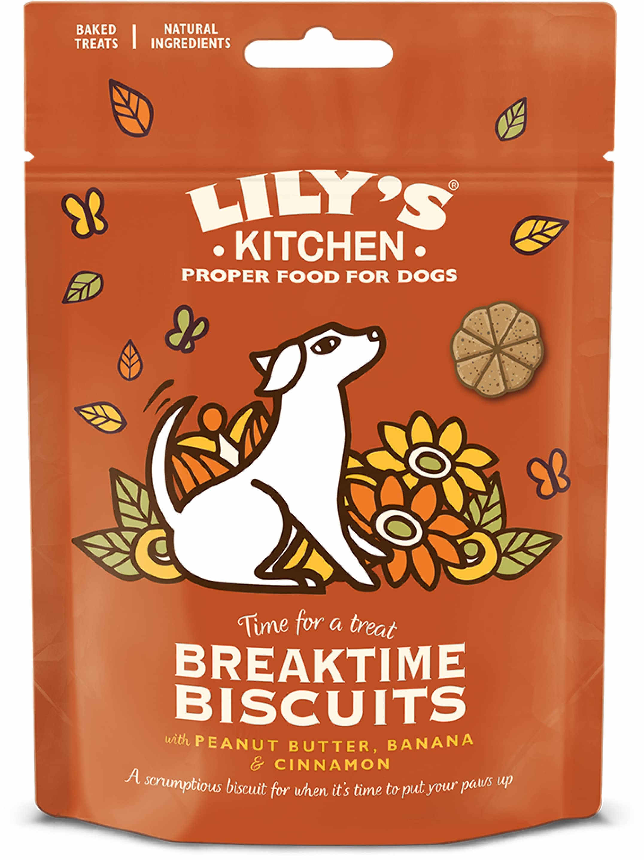 LILY\'S KITCHEN Breaktime Biscuiţi pentru câini 80g