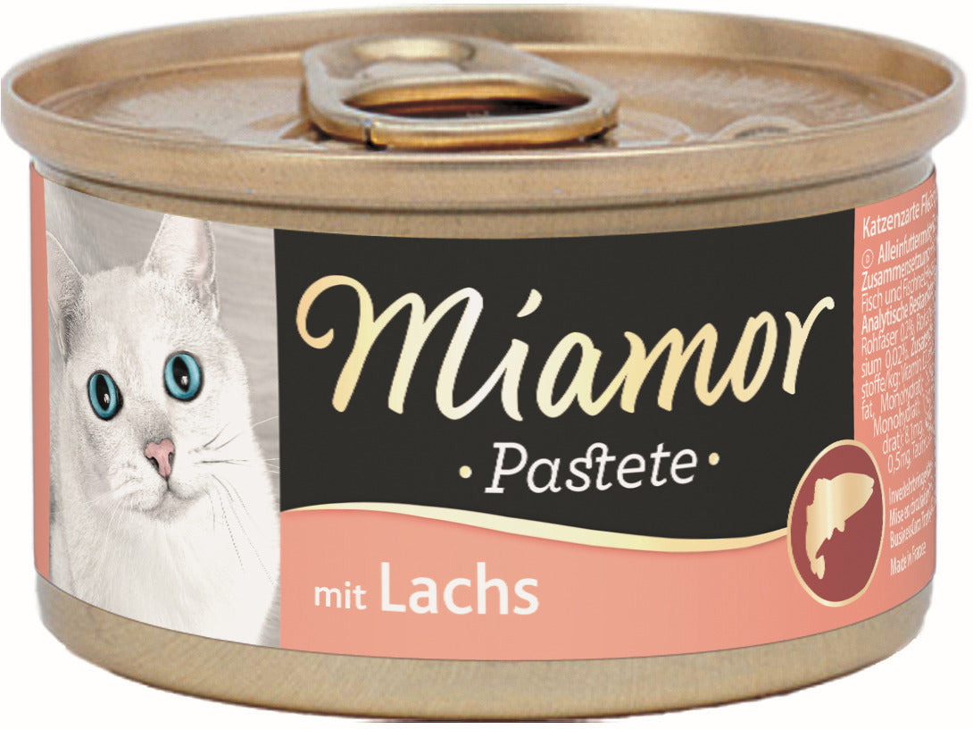 Miamor pate pentru pisici, cu somon 85g