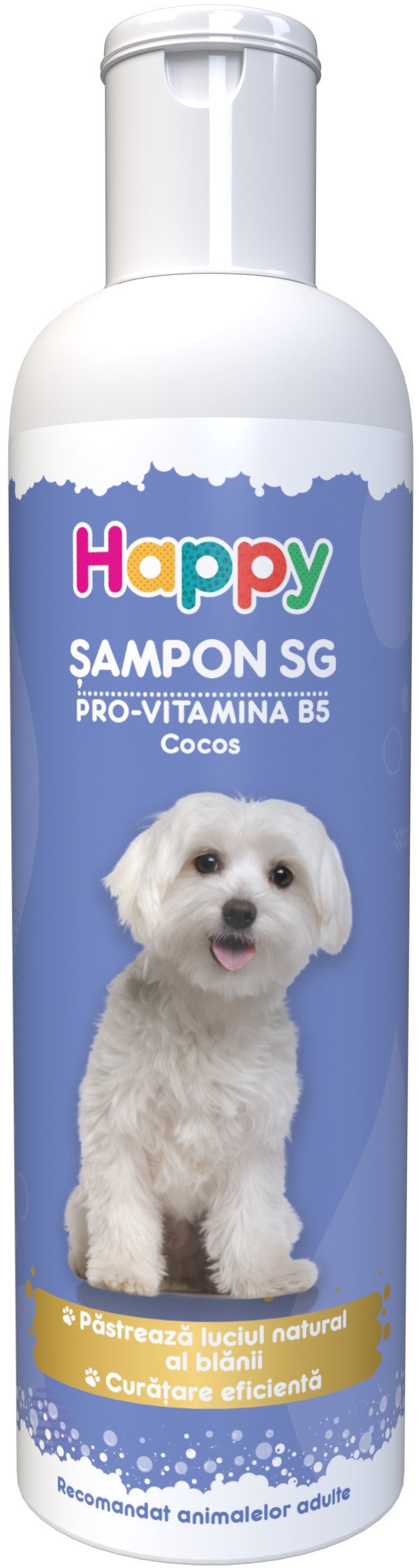 PASTEUR Şampon Happy pentru câini şi pisici, cu Cocos 200ml