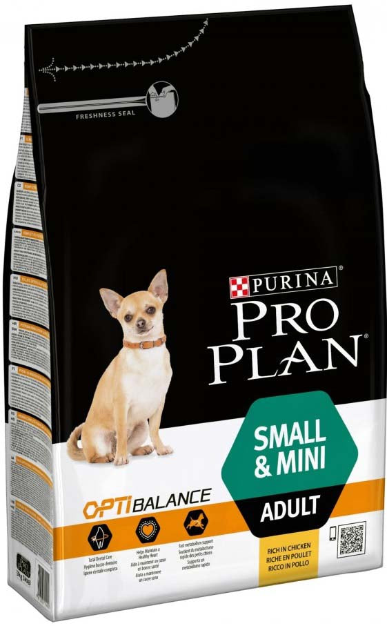 Pro plan hrană uscată pt câini adult small breed, cu pui