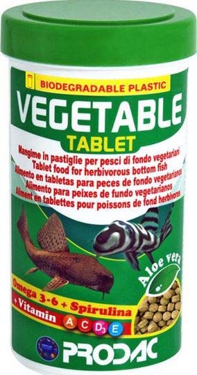 PRODAC Vegetable Tablet Hrană pentru peştii de la baza acvariului, tablete 100ml