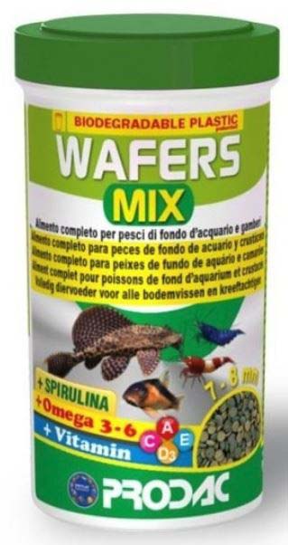 PRODAC Wafer Mix Hrană pt. peştii care trăiesc la baza acvariului, tablete 100ml