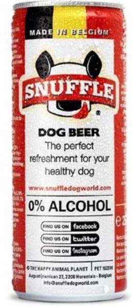 Snuffle dog bere pentru câini, la cutie, cu aromă de vită/pui 250ml