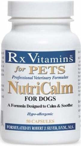 RX VITAMINS NutriCalm Supliment nutriţional pentru câini, 50 tablete