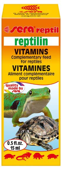 SERA REPTILIN Vitamine pentru ţestoase şi alte reptile 15ml