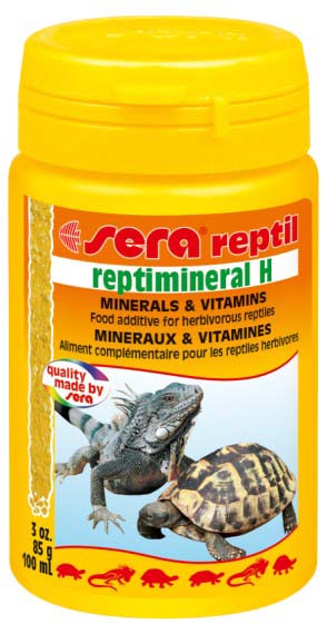 SERA REPTIMINERAL H Hrană pentru animalele erbivore de terariu 100ml