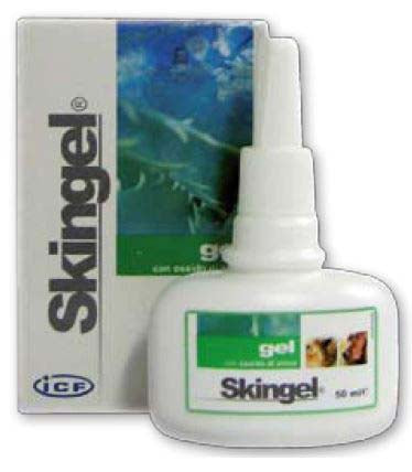 Skingel (icf) gel cu oxid de zinc, produs dermatologic pt câini şi pisici, 50ml