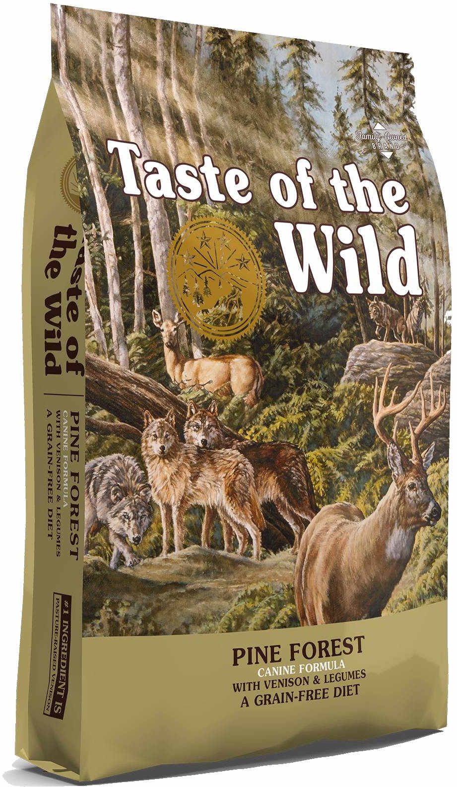 Taste of the wild pine forest cu vânat 12.2kg