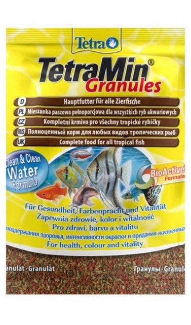 TETRA Min Granules Plic hrană granulată pentru peşti tropicali 15g