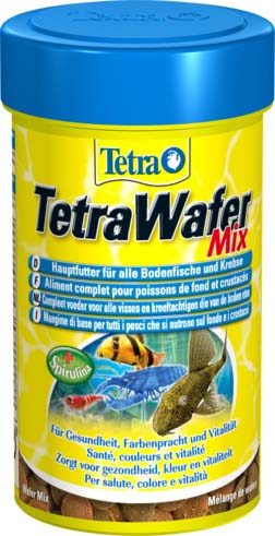 Tetra wafer mix hrană sub formă de tablete pentru peşti sanitari şi crabi 100ml