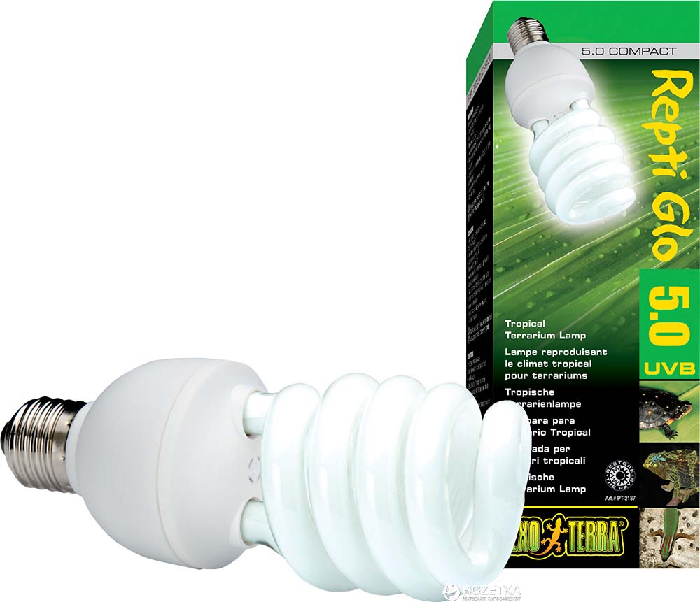 EXO TERRA Bec pentru terariu Repti Glo 5.0, 25W