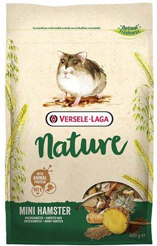 VERSELE-LAGA Nature Hamster Hrană pentru hamsteri pitici 400g