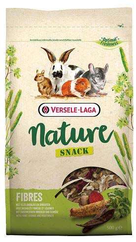 Versele-laga nature snack fibres delicatese pentru rozătoare, fibre 500g