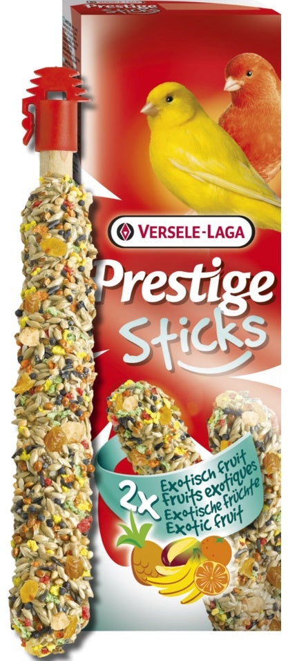 VERSELE-LAGA Prestige Baton pentru canari Fructe Exotice, 2 bucăţi, 60g