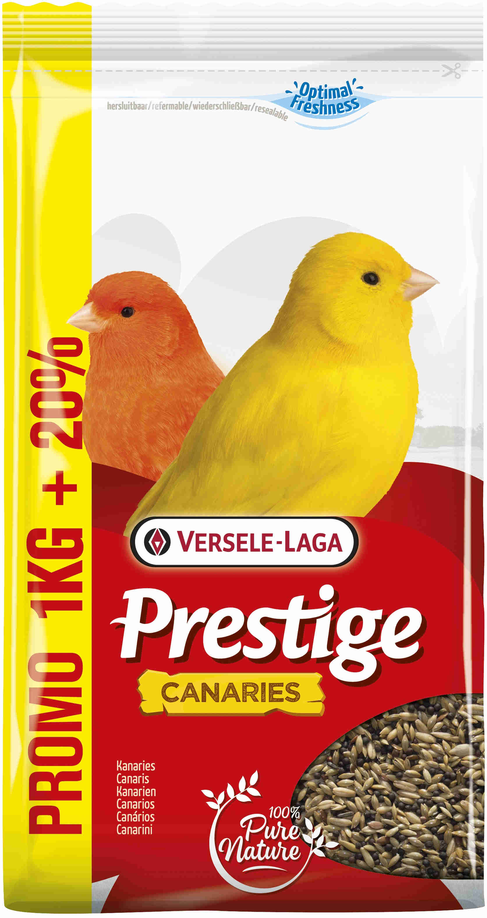 Versele-laga prestige canaries hrană pentru canari 1kg+200g gratis