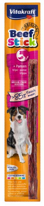 Vitakraft delicatese pentru câini beef-stick cu burtă de vită 1 bucată, 12g