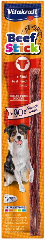 Vitakraft delicatese pentru câini beef stick cu vită, 1 bucată, 12g