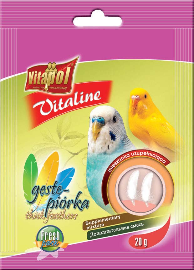 Vitapol vitaline pentru peruşi, penaj (perioadă năpârlire) 20g