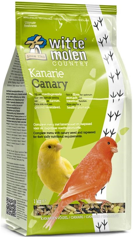 WITTE MOLEN COUNTRY Canary Hrană completă pentru canari 1kg