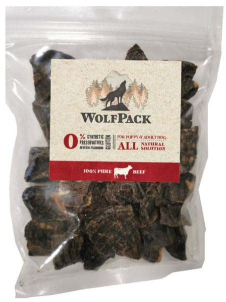 Wolfpack recompensă pentru câini, ficat de vită 100g