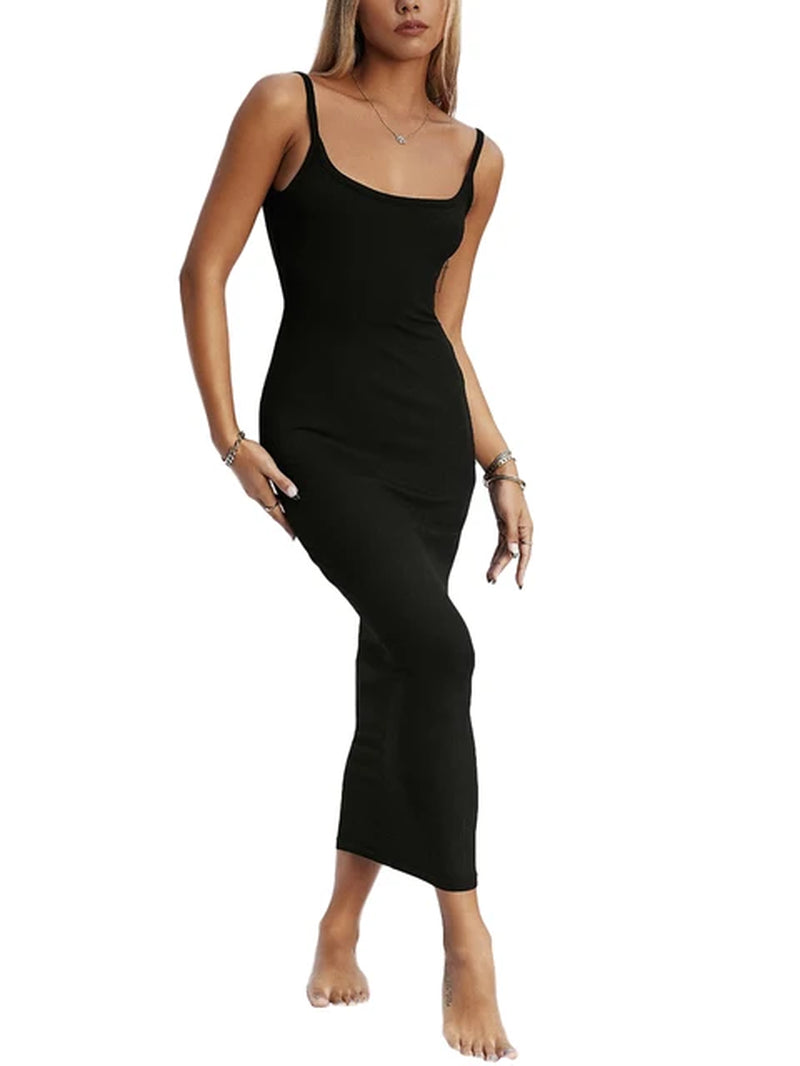 Sleeveless Backless Bodycon Dress for Beach Parties - Image 7