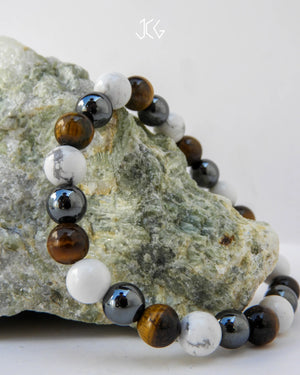 Gemini (Mithun) Zodiac Sign Bracelet 8mm