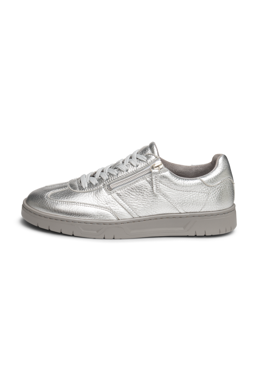 blendender Sneaker Hirschleder silber - vitaform product image