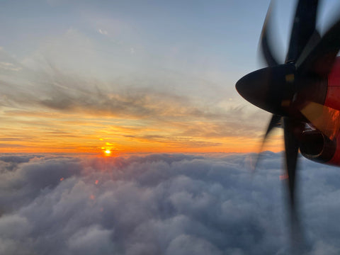 Shetland Skies | Loganair Shetland to Aberdeen