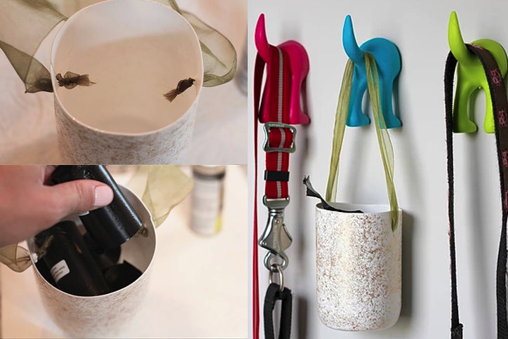 diy poop bag dispenser