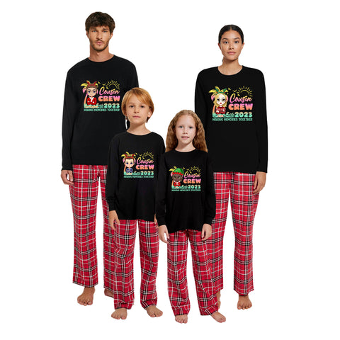 Cousin Crew Matching Christmas Pajamas For Family
