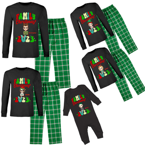 Family Christmas 2023 Matching Christmas Pajamas For Family