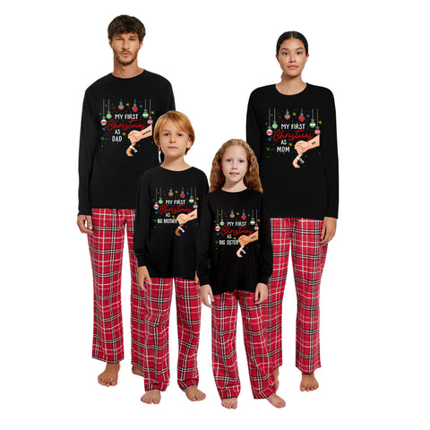 My First Christmas As Nana Matching Family Christmas Pajamas