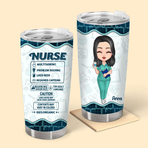 Nurse Personalized Tumbler 20oz