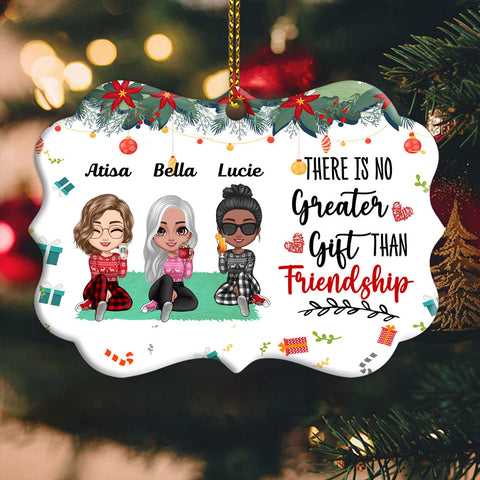 Personalized Christmas Ornaments There Is No Greater Gift Than Friendship