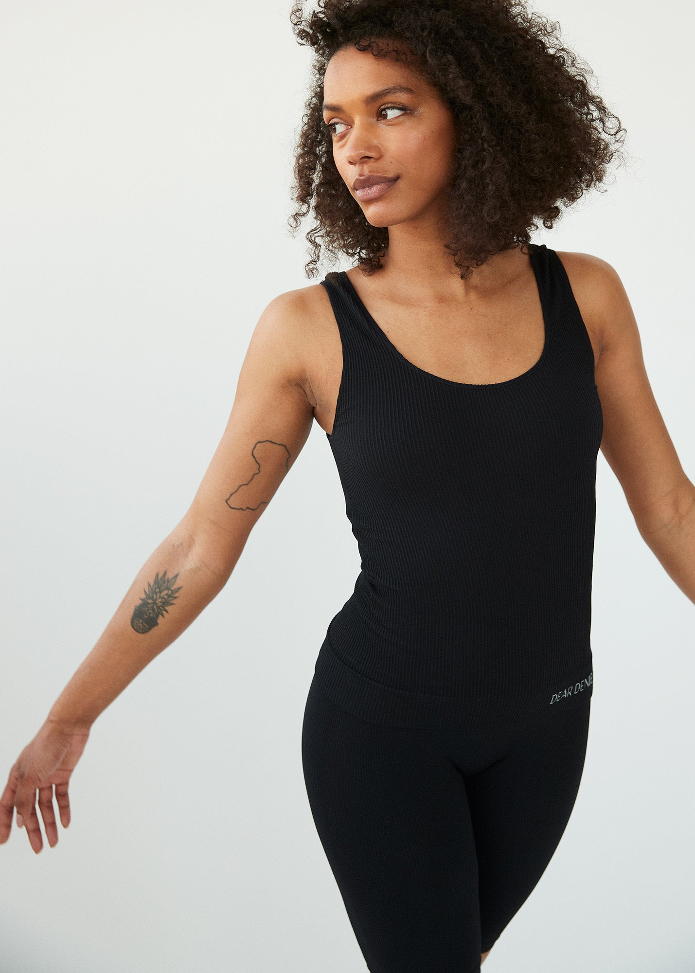 Dear Denier Recycled Erika Seamless Tight 50d, in Black