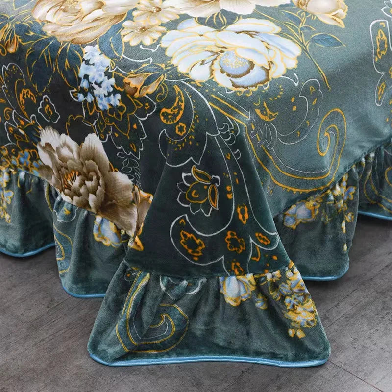 [Leve 2 Pague 1] Roupa de Cama Verona em Tecido Nobre (A Nobreza que seu Quarto Precisa!) +3BRINDES: 2 Capas de Travesseiro e Edredon 9