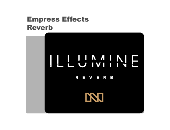 Top dimensions of ILLUMINE Reverbv vs. Empress Effects Reverb