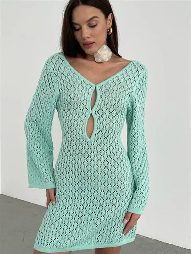 Sexy Lace-Up Cover Up for Women Beach Holiday & Parties