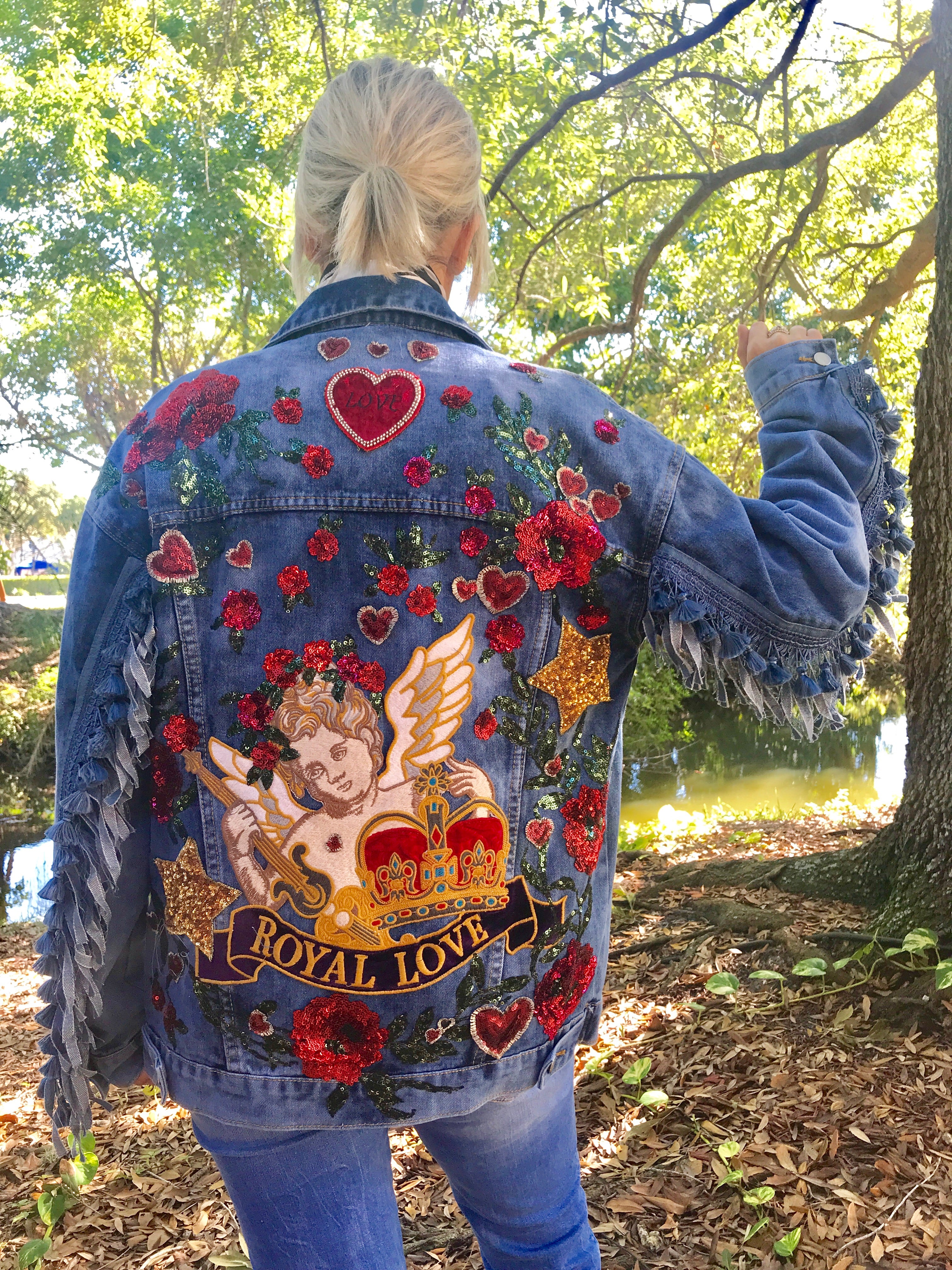 Angels Royal Love Denim Jacket