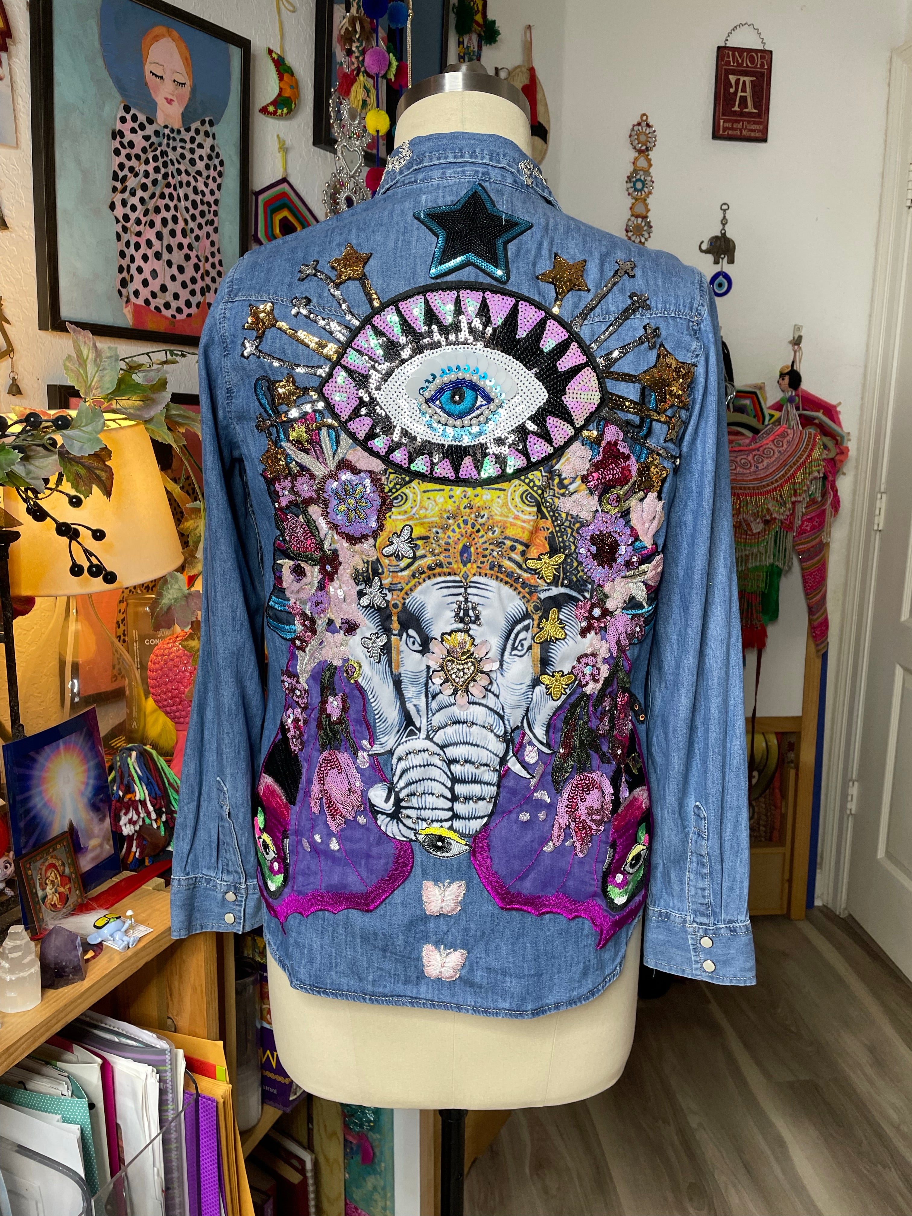 Ganesh butterfly Shirt/Jacket