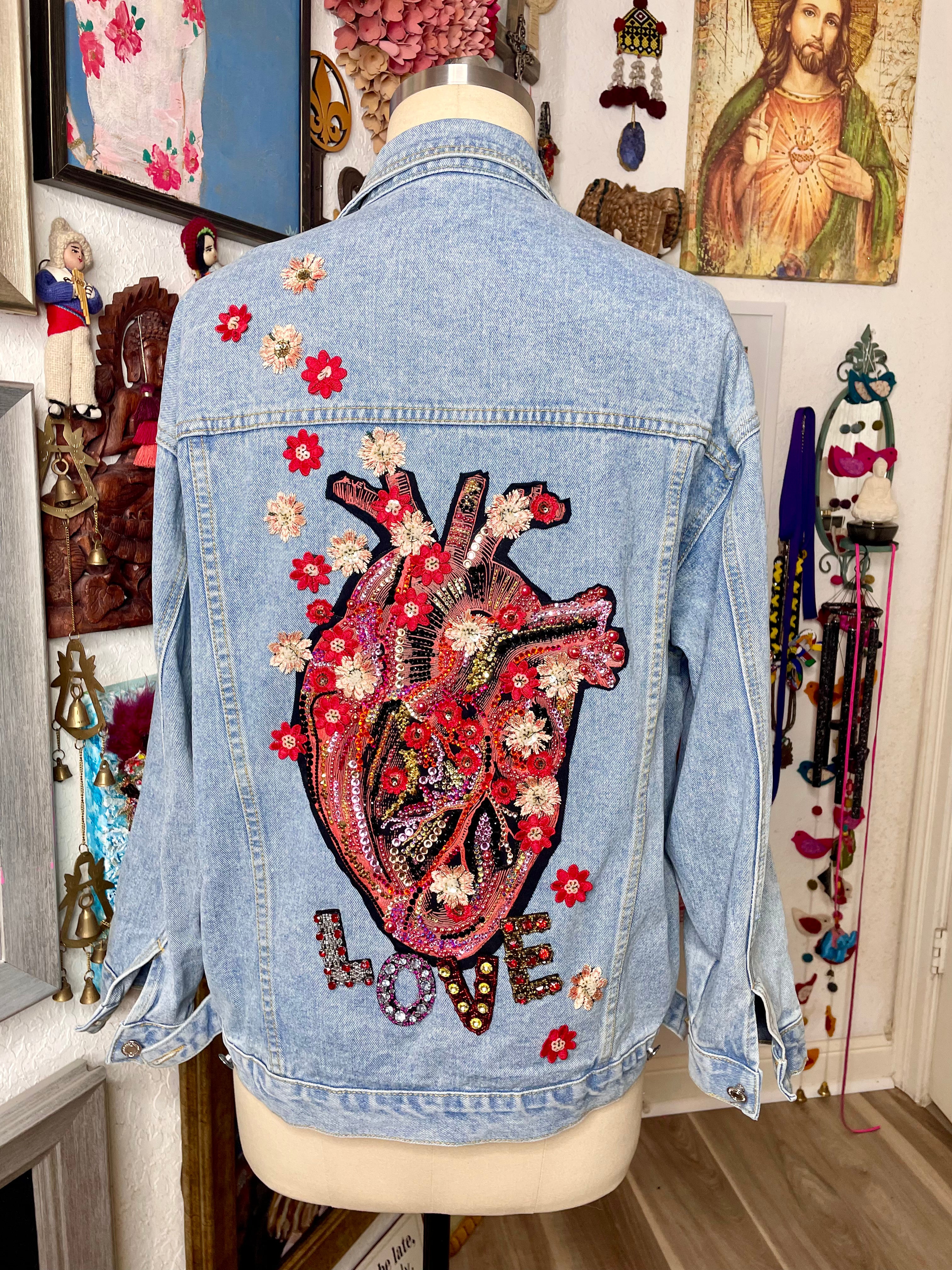 Anatomical Heart Oversized Jacket