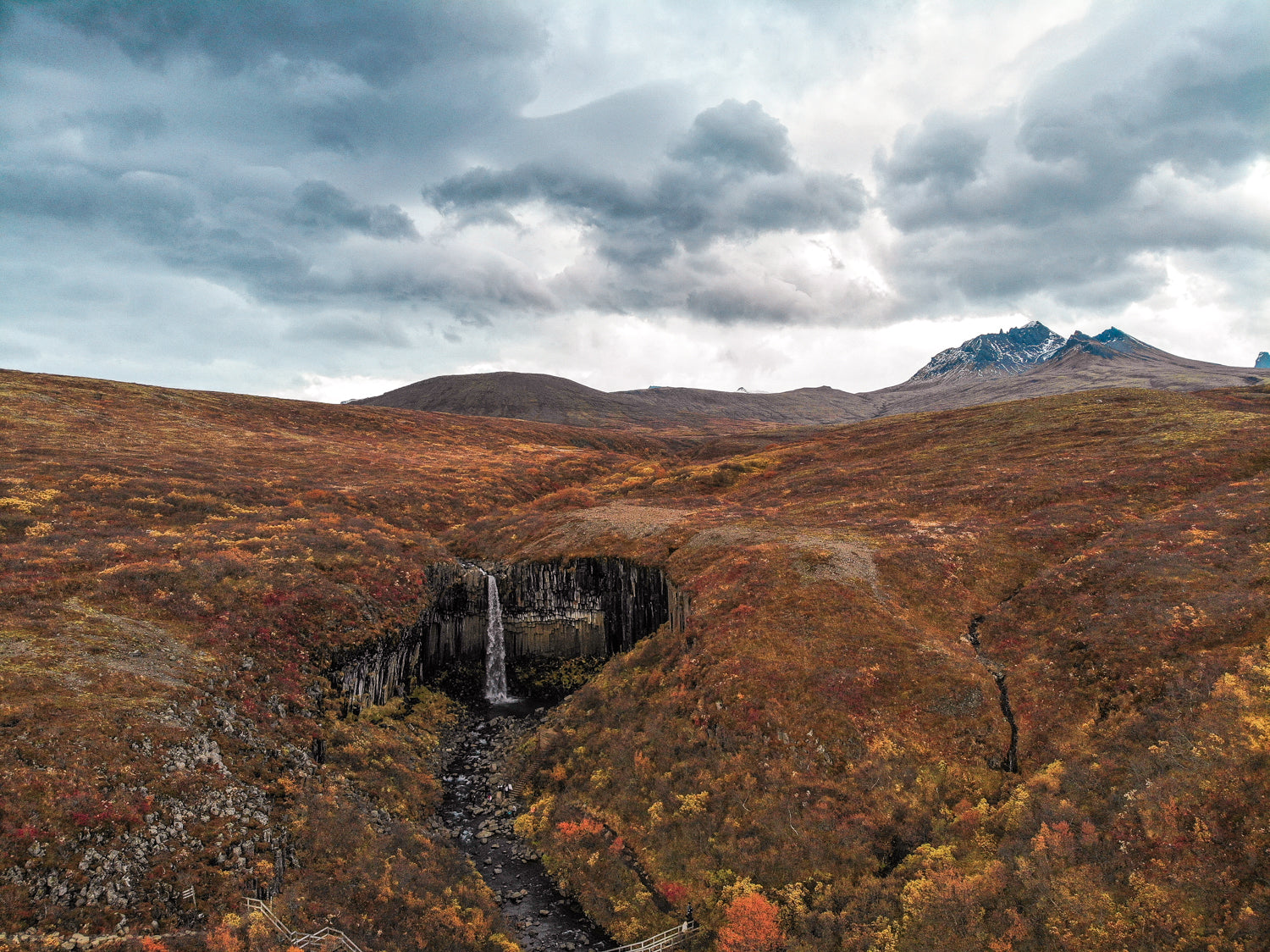 Svartifoss Waterfall, Iceland