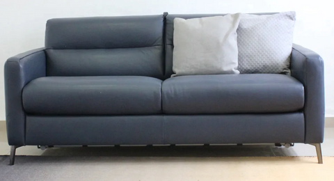 sofa cama en piel