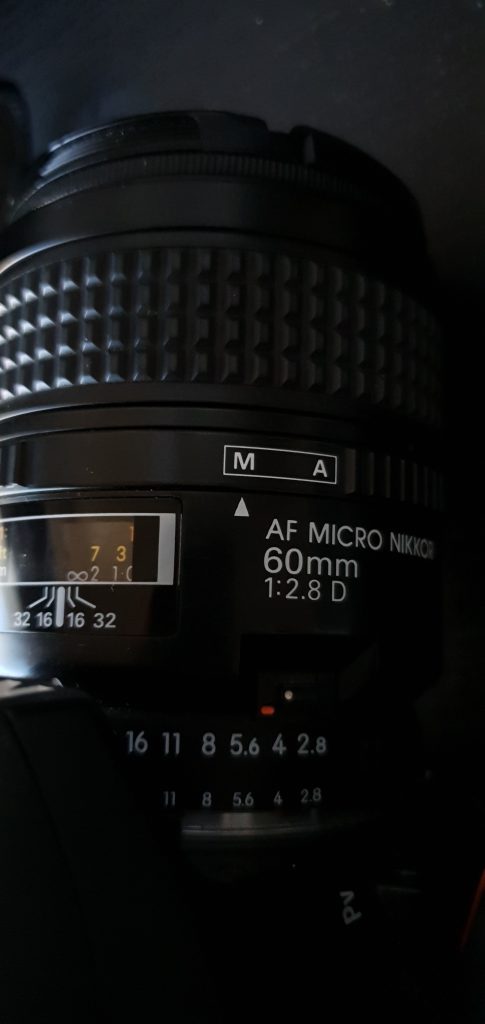 Nikon 60mm f2.8 macro lens