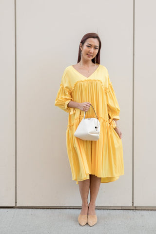 yellow-oversized-dress