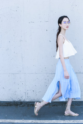 Striped Midi Skirt | State of Being | Couturist