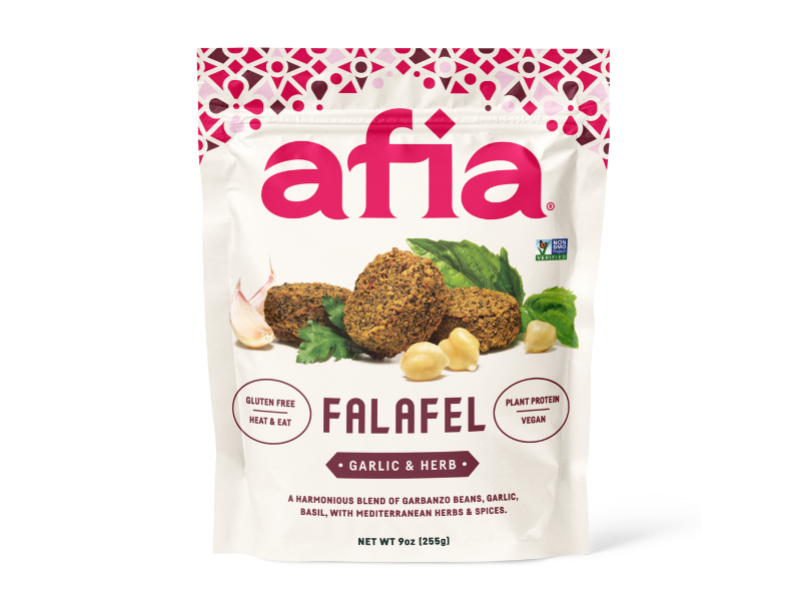 Picture of Afia Garlic & Herb Falafel - 9 oz